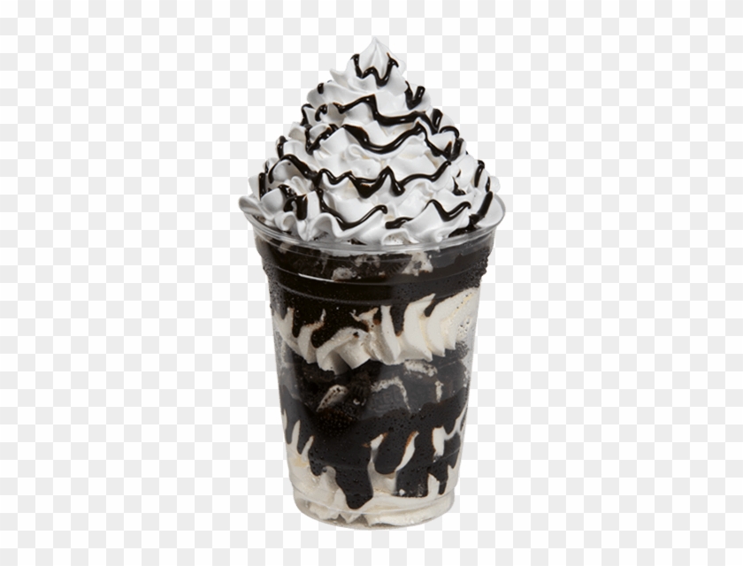 Black and white image of ice cream sundae png download - 3576*3752