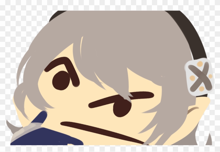 Thinking Corrin Thinking Face Emoji Know Your Meme - Glowing Eyes