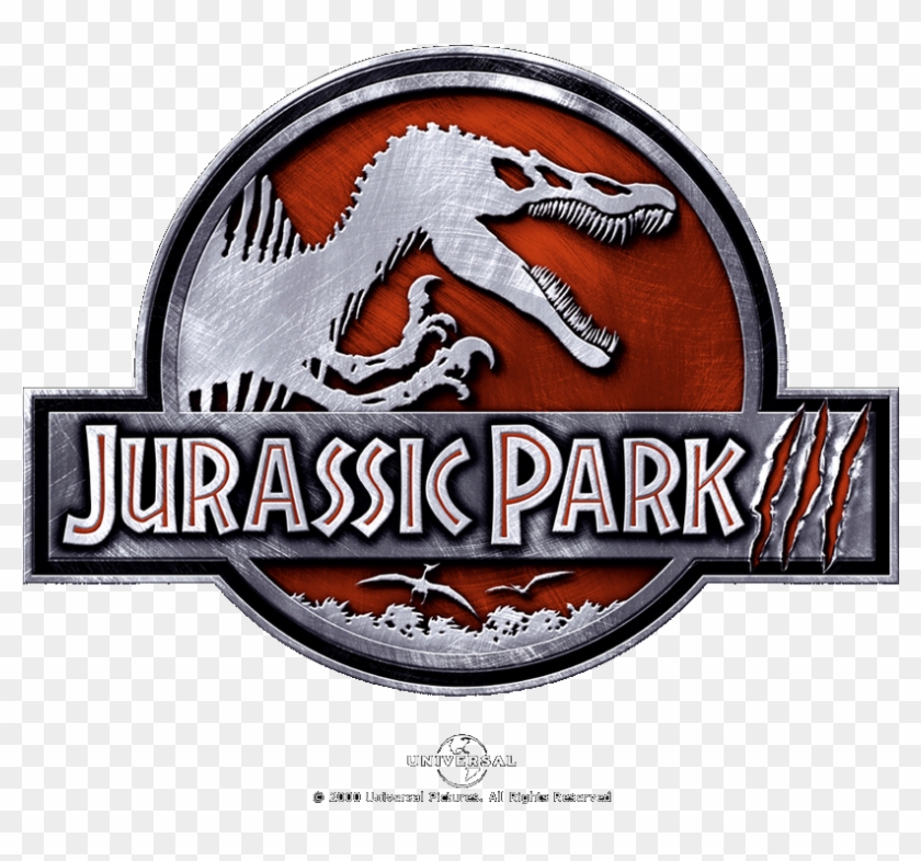 Logo For The Film As Seen On The Poster - Jurassic Park Logo Pteranodon ...