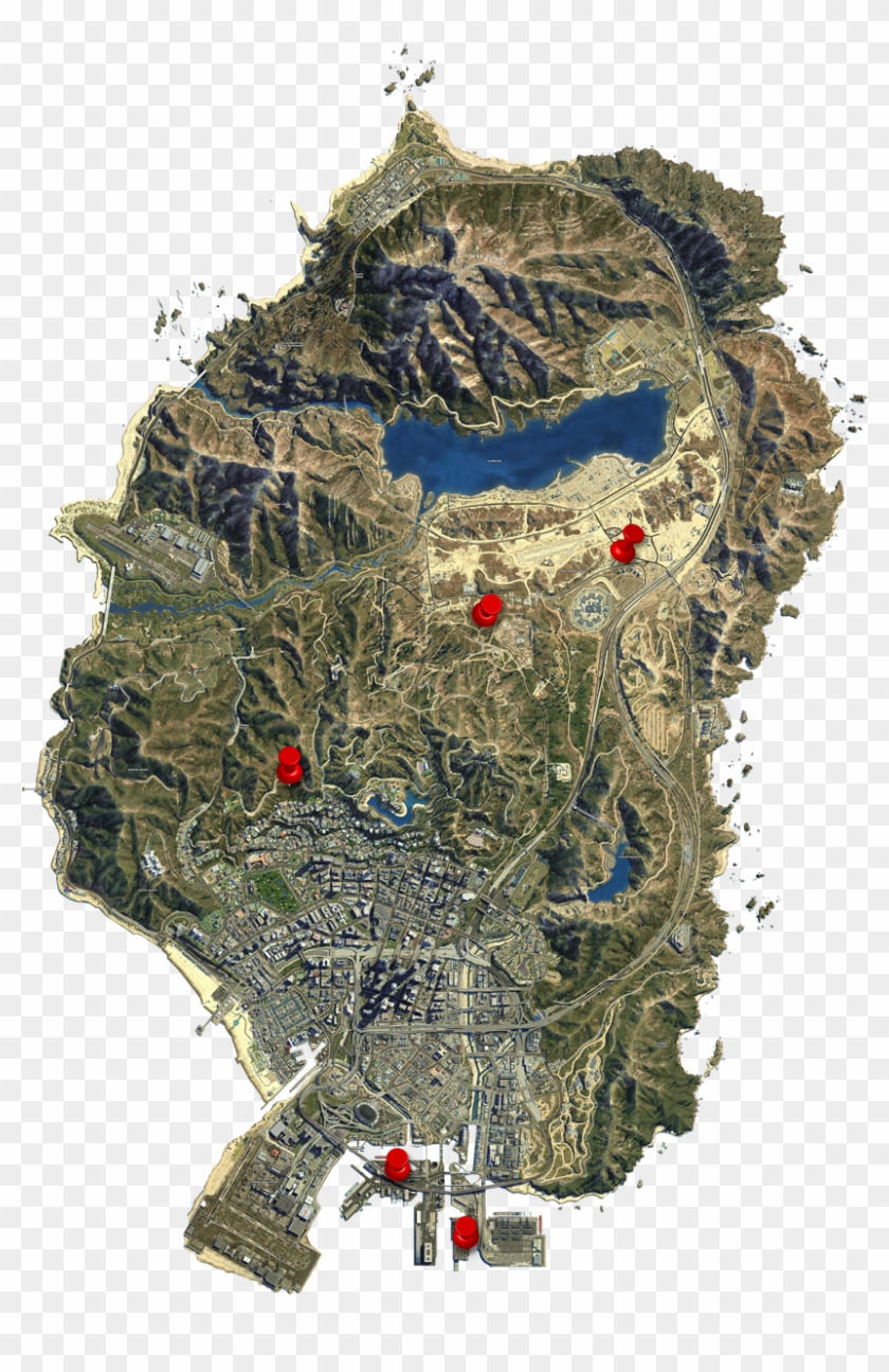 24wsenp - Gta V Map With Coordinates, HD Png Download - 852x1252 ...