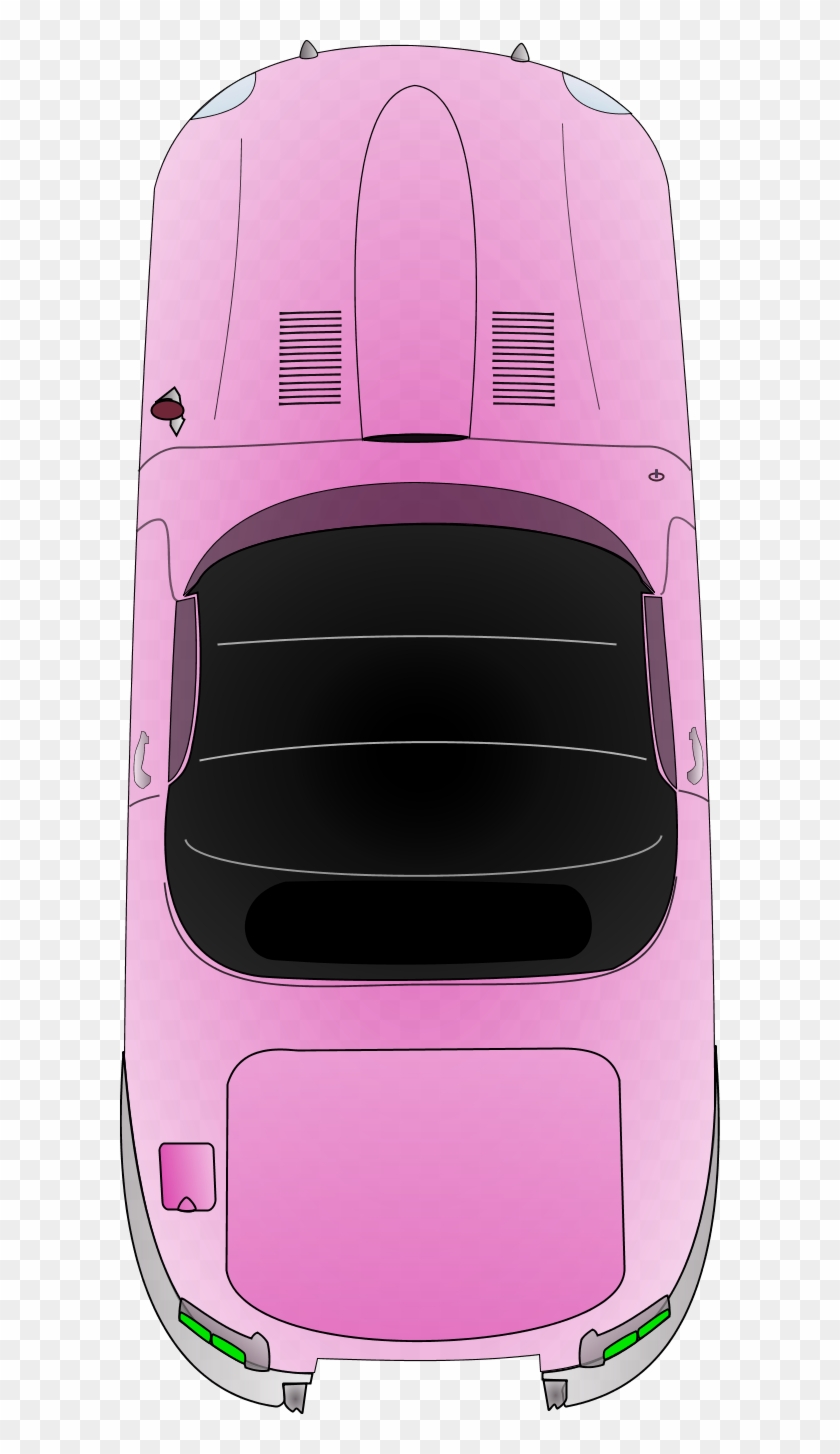 Race Car Clipart Purple Race Car Clipart Top View, HD Png Download