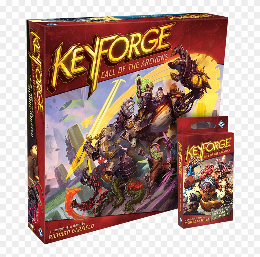 A New Card Game By Richard Garfield Keyforge Funny Deck Names HD Png 
