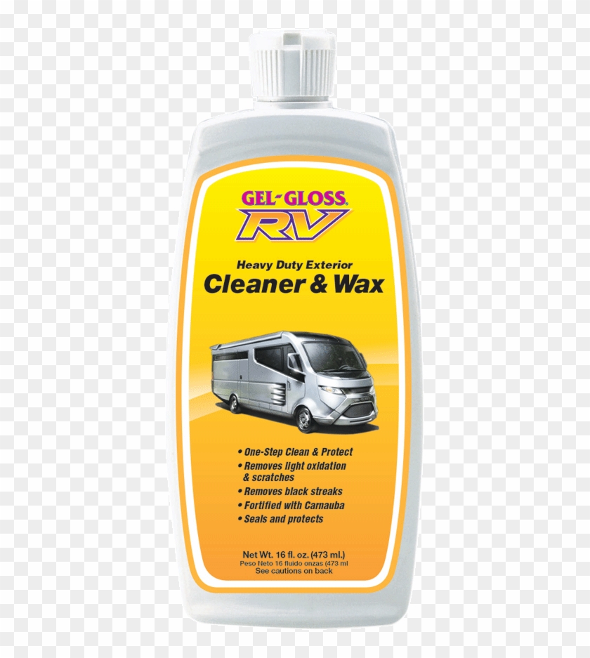 Gelgloss Rv Cleaner And Wax 16oz Best Rv Wax For Fiberglass, HD Png