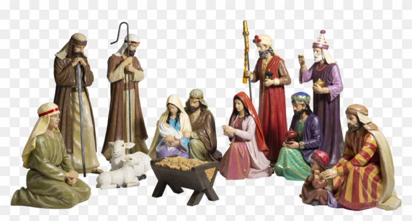 Nativity Scene Png Life Size Nativity Set Transparent Png