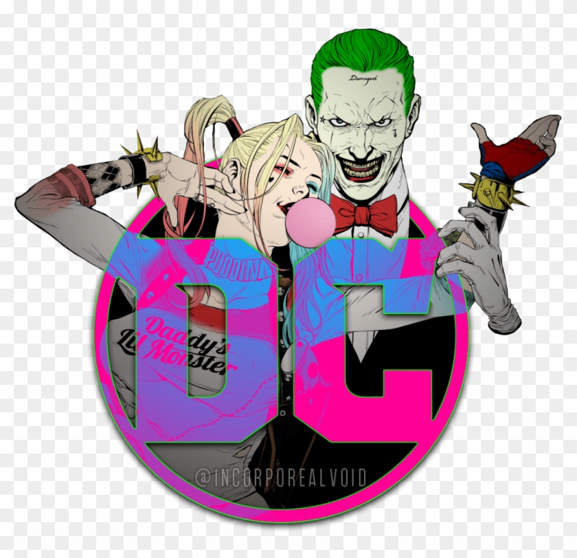 Dc Suicide Squad Logo Sacredrealmhero Comics - Joker, HD Png Download ...