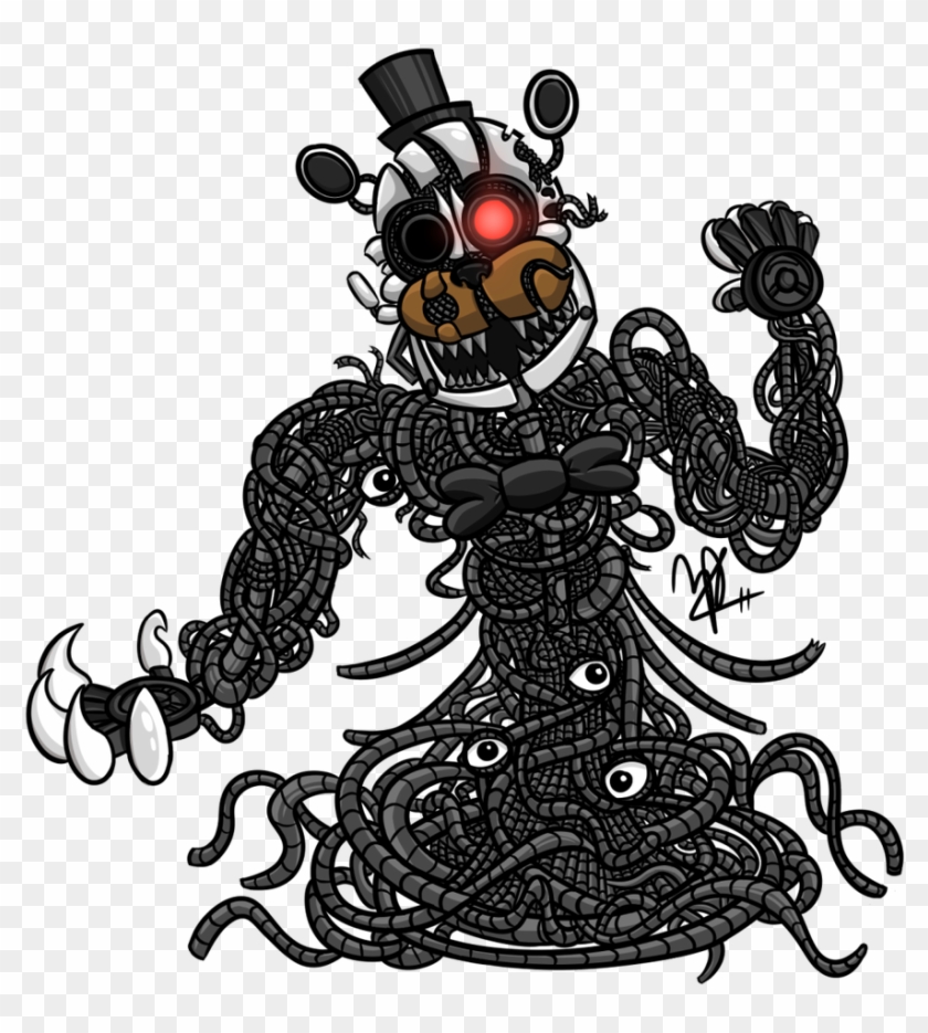 Zamination Zach - Fnaf 6 Molten Freddy, HD Png Download - 1200x938  (#1181321) - PinPng