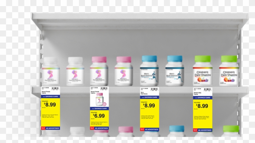 A Better Way To Print Retail Shelf Tags - Plastic, HD Png Download