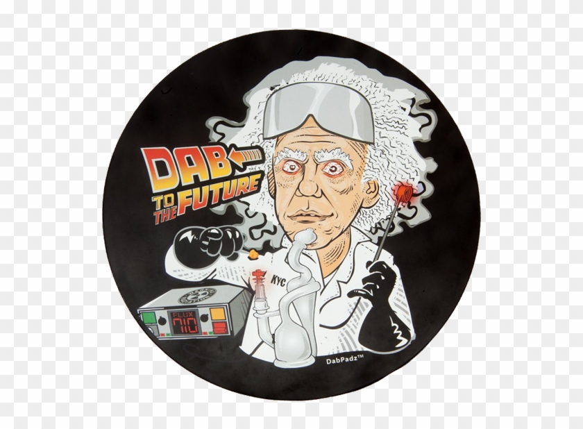 Dab To The Future Dab Pad Dab To The Future Dab Mat, HD Png Download