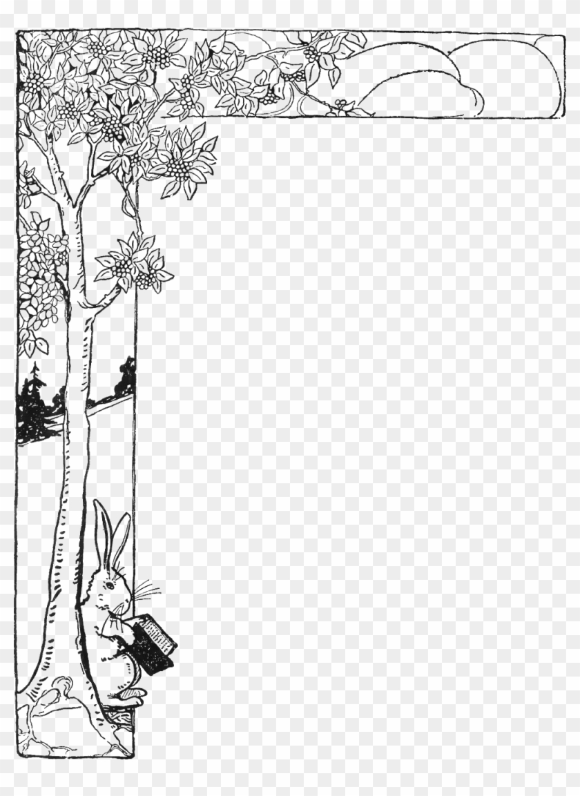 Peter Rabbit Albert Border 02 - Beatrix Potter Peter Rabbit Borders, HD ...