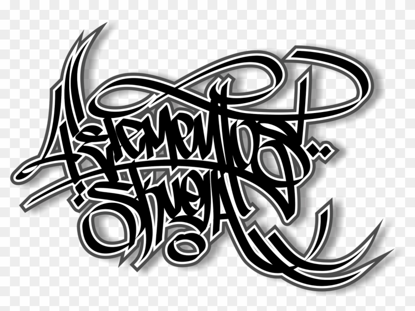 1600 X 1122 16 Hip Hop Graffiti Art Black And White Hd Png