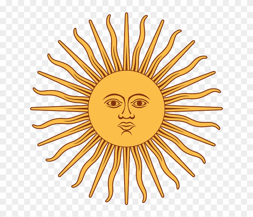 The Sun Of May Vector - Sol Argentina, HD Png Download - 700x700