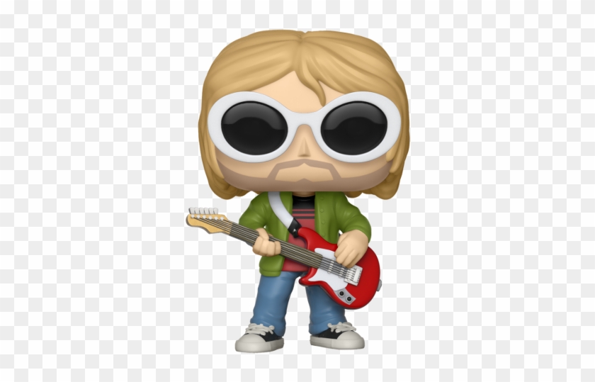 Kurt Cobain In Sunglasses Pop Vinyl Figure Kurt Cobain Funko Exclusive, HD Png Download