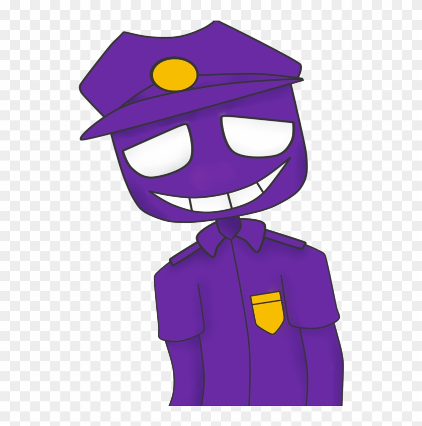 Download FNAF Purple Guy Anime Fanart Wallpaper