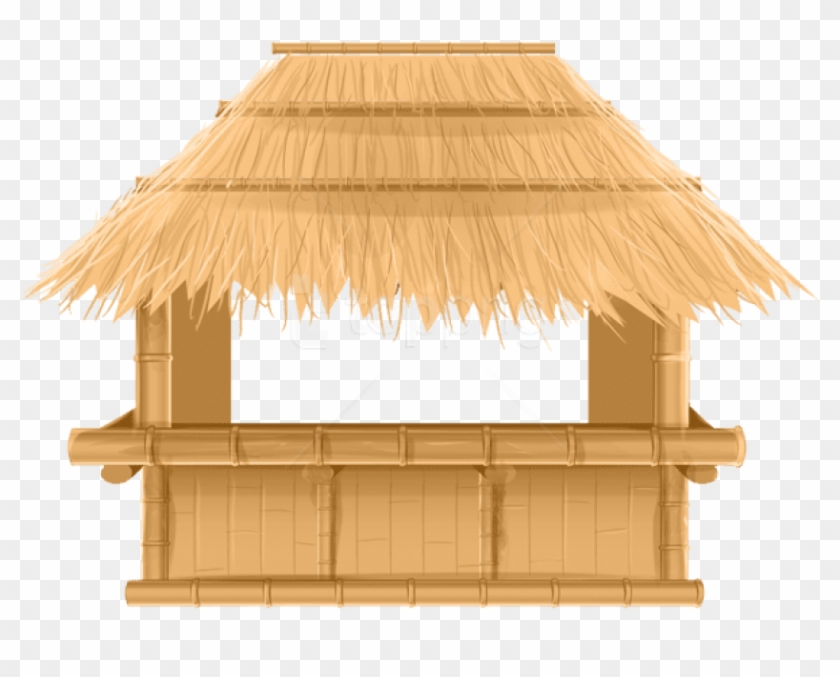 Free Png Download Bamboo Beach Tiki Bar Clipart Png - Tiki Hut Clip Art