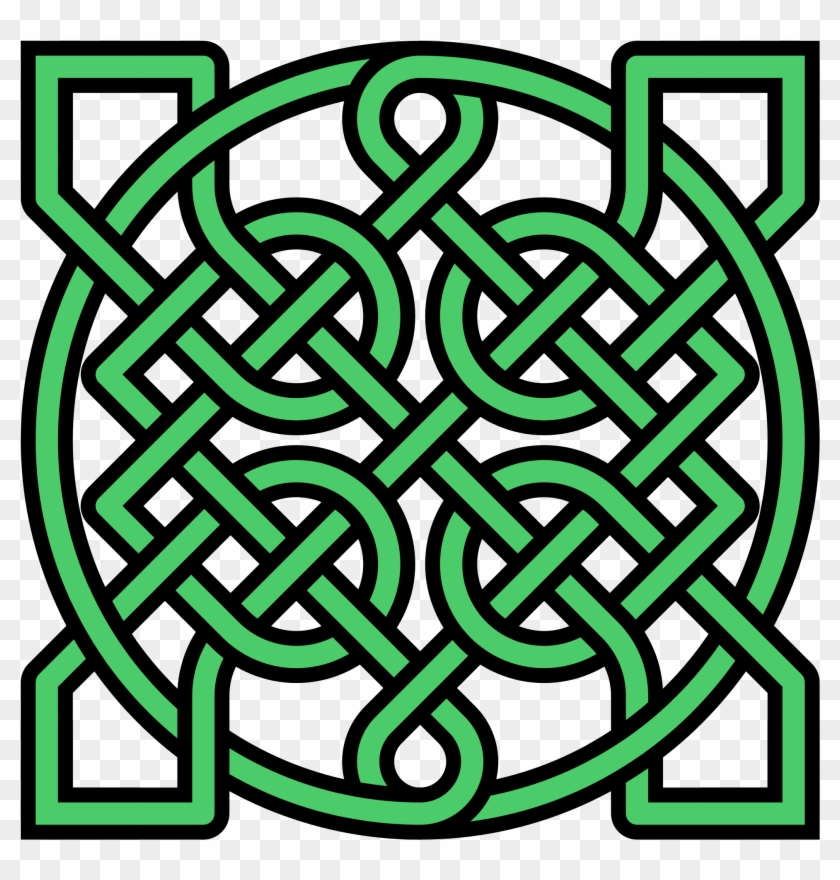 Celtic Knot Png - Green Celtic Knot, Transparent Png - 2000x2000