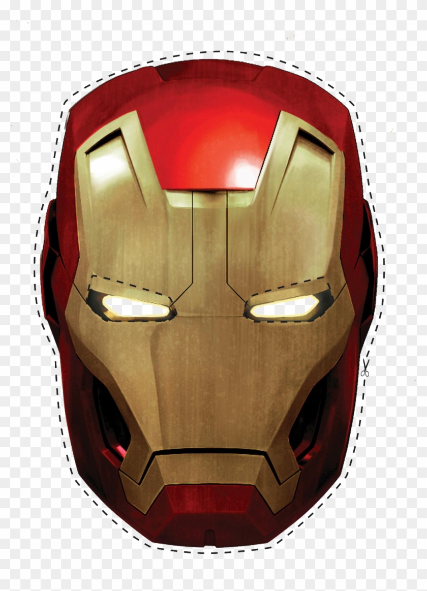 masque iron man avengers birthday superhero birthday iron man mask png transparent png 1245x1600 139036 pinpng