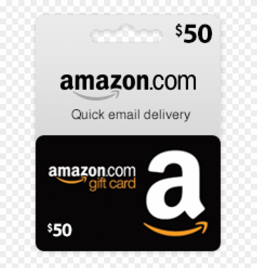 10 Usa Amazon Gift Card Amazon 50 Egift Card, HD Png