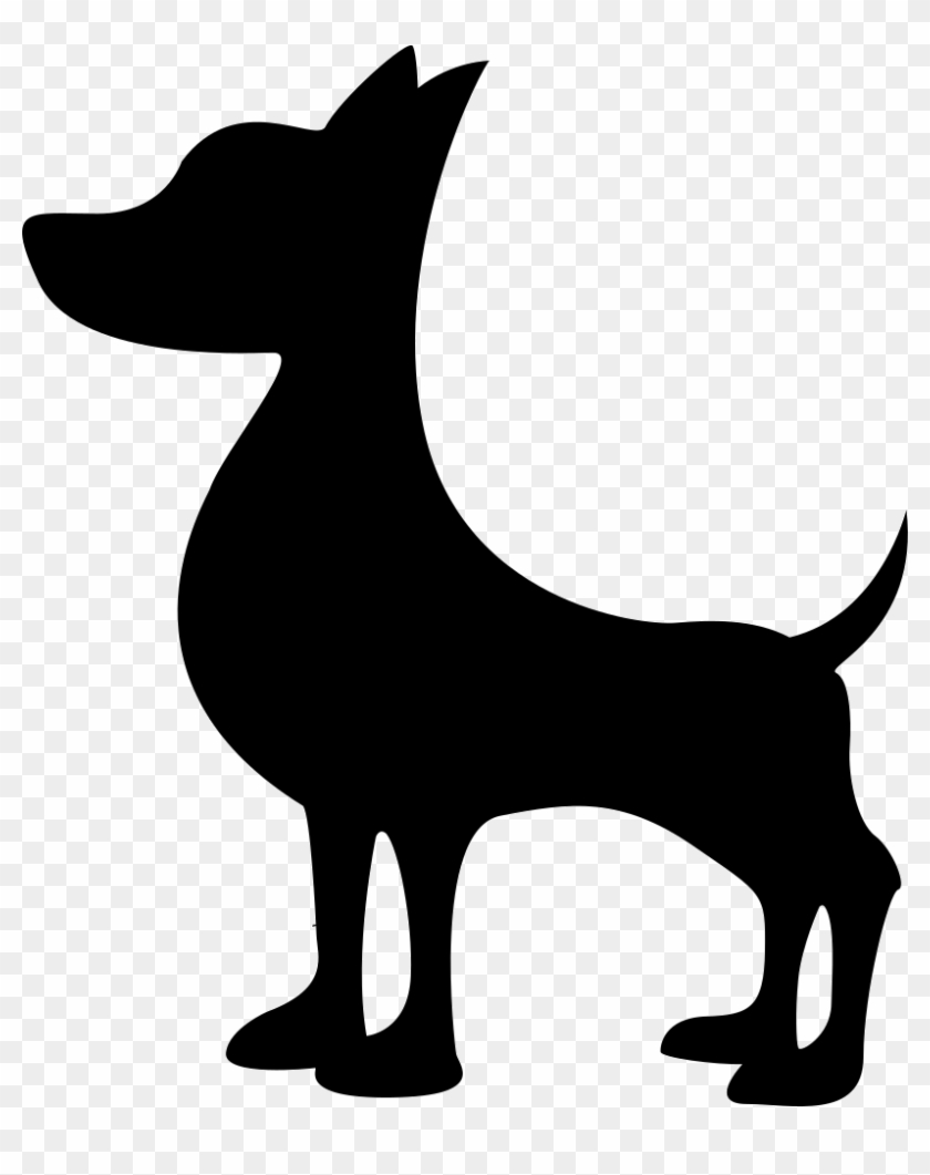 Black Dog Silhouette Svg Png Icon Free Download - Dog Silhouette Png