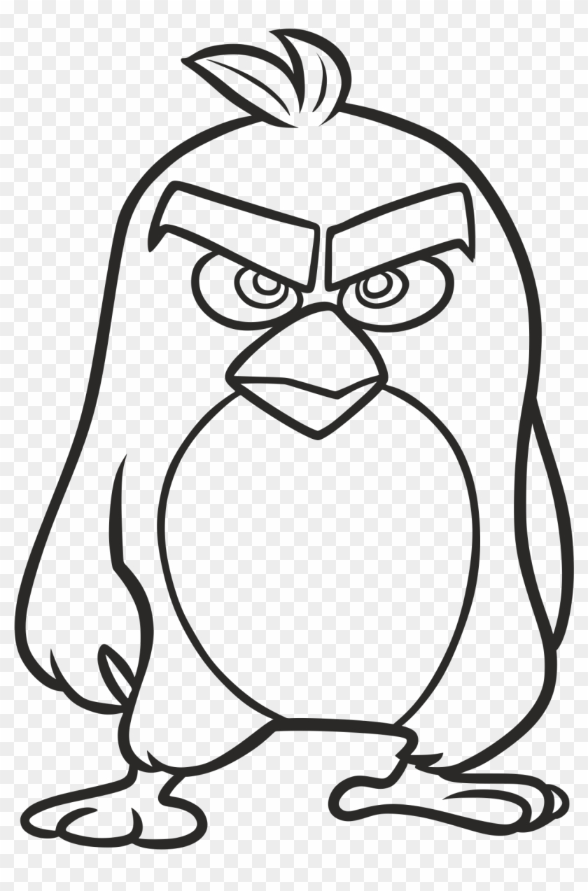 Drawing Sadness Anger Angry Birds Pencil Drawing Hd Png