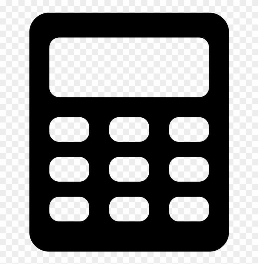 Calculator Vector Icon Clip Art, HD Png Download 652x782 (1327650