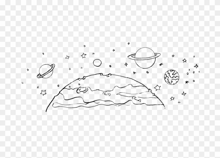 Drawing Planet Transparent Stars And Planets Drawing Hd Png