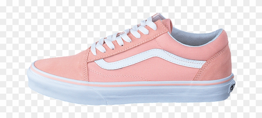 vans old skool peach suede