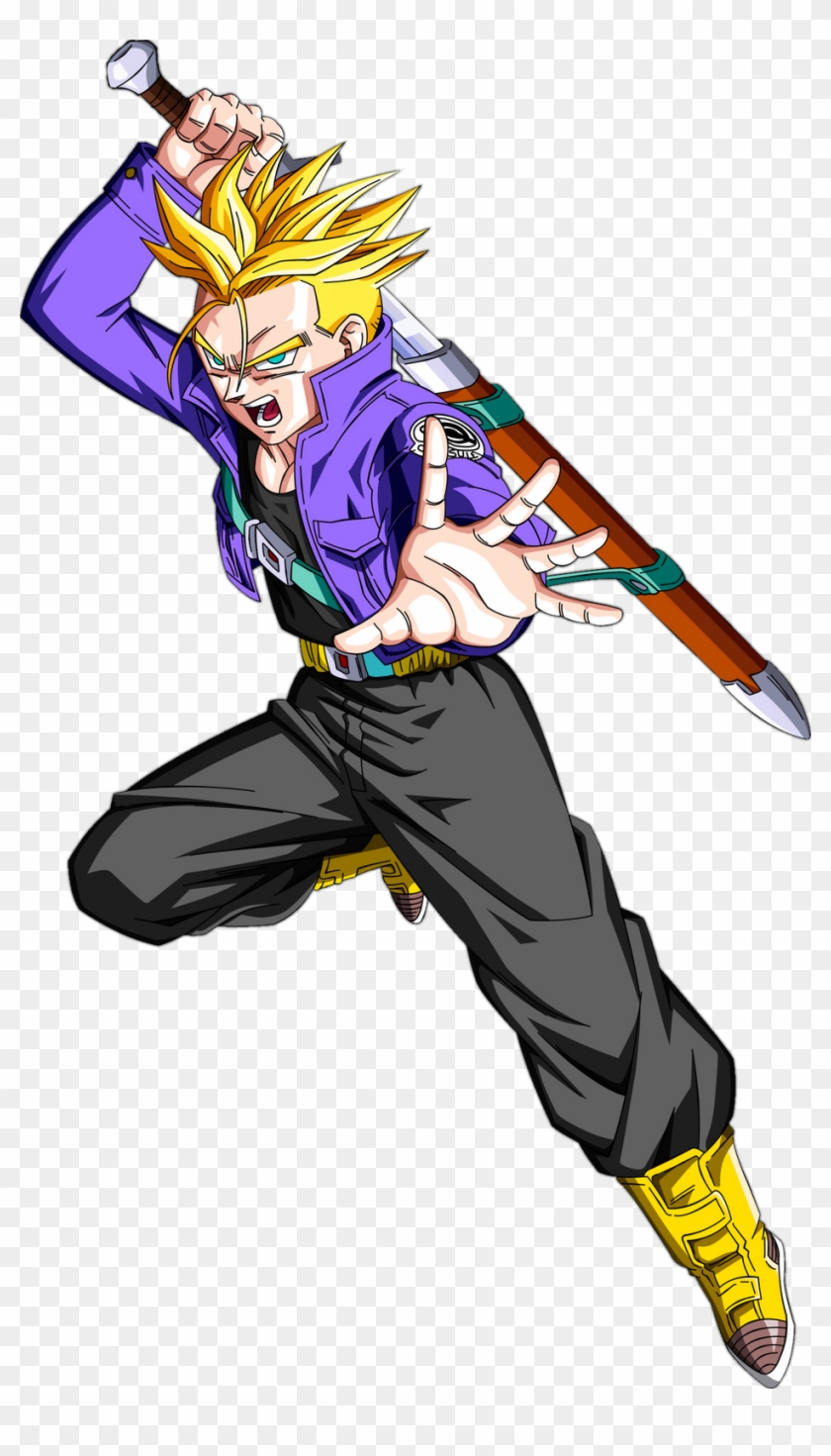 Trunks Do Futuro Png Dragon Ball Z Trunks Png Transparent Png