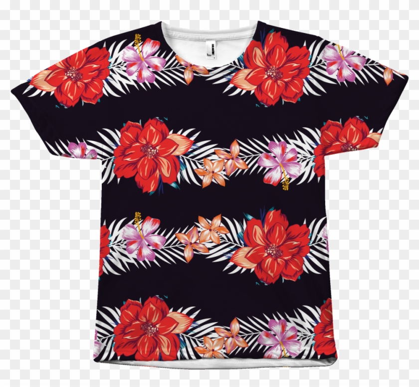 Midnight Lei Hawaiian T Shirt For Men & Women, HD Png Download ...