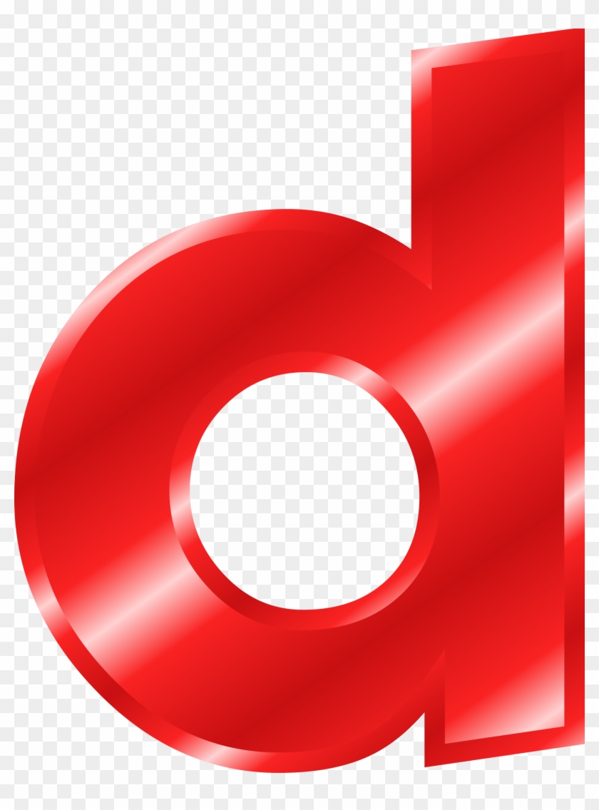 Big Image - Small Letter D Red, HD Png Download - 1838x2400 (#1465675