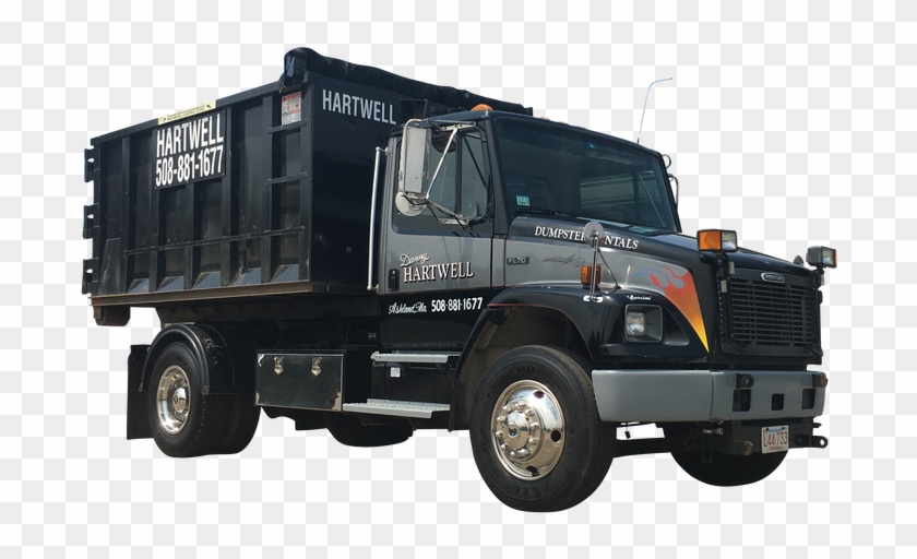 Dumpster Rental Ashland, Ma Trailer Truck, HD Png Download 801x486
