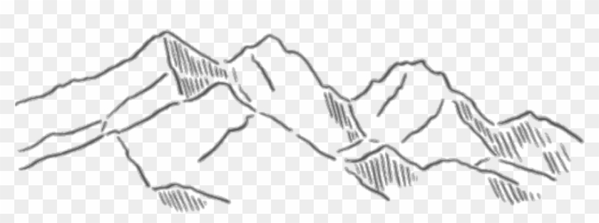 Drawing Vector Table Mountain Outline