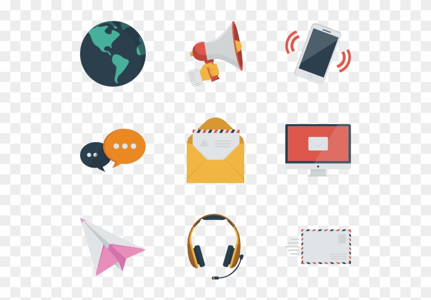 Communication - Communication Icon Vector Png, Transparent Png ...