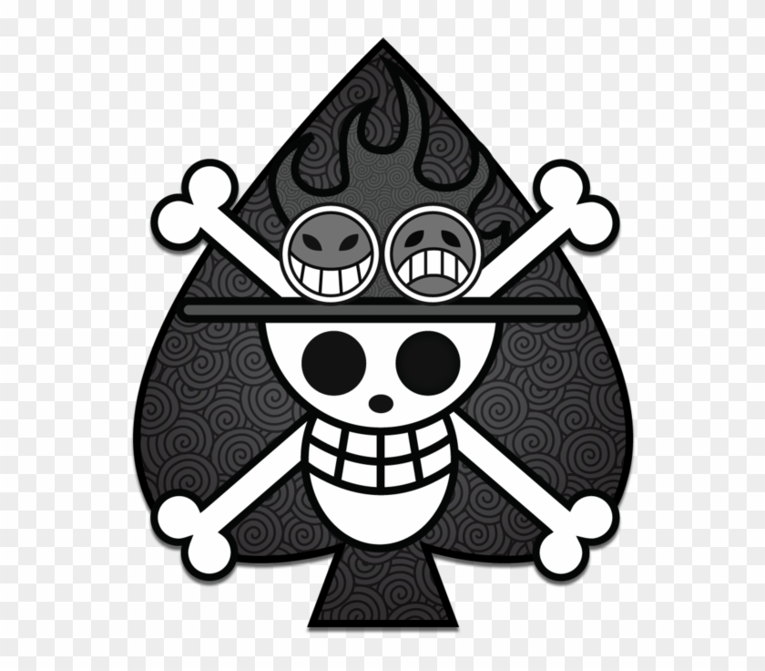 One Piece Logo Flag Png 3 Image - Ace Logo One Piece Png,One Piece Logo -  free transparent png images 