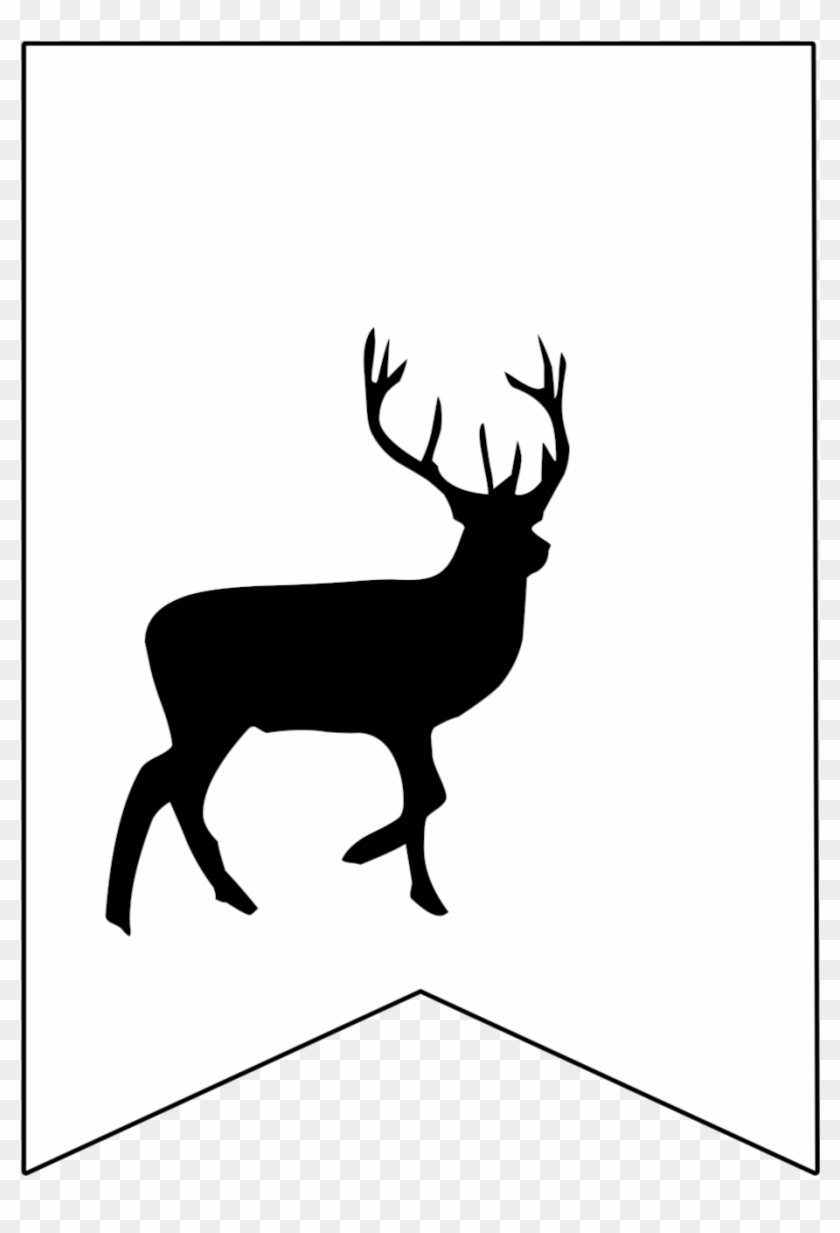 sorting hat harry potter banner flag full body deer stencil hd png download 1042x1389 1523029 pinpng