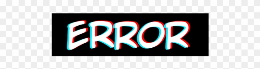 Error для фотошопа без фона