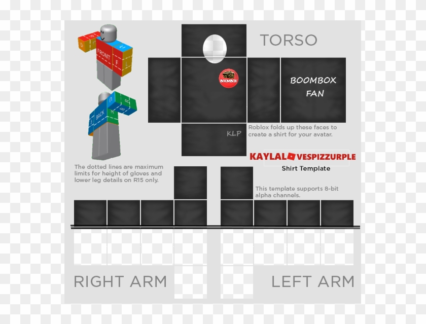 Black Shirt Template Roblox Source Roblox Jacket Template - New