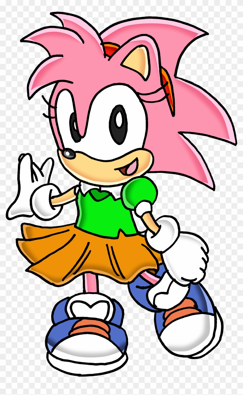 Download Sonic The Hedgehog Clipart Amy Rose - Sonic The Hedgehog 4 Amy PNG  Image with No Background 