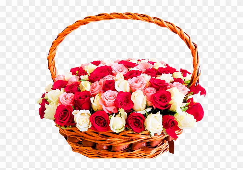 Flower In Basket Png, Transparent Png 600x756 (1684844) PinPng
