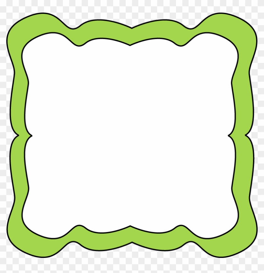 Lime Green Border Clipart - Green Clip Art Border Png, Transparent Png