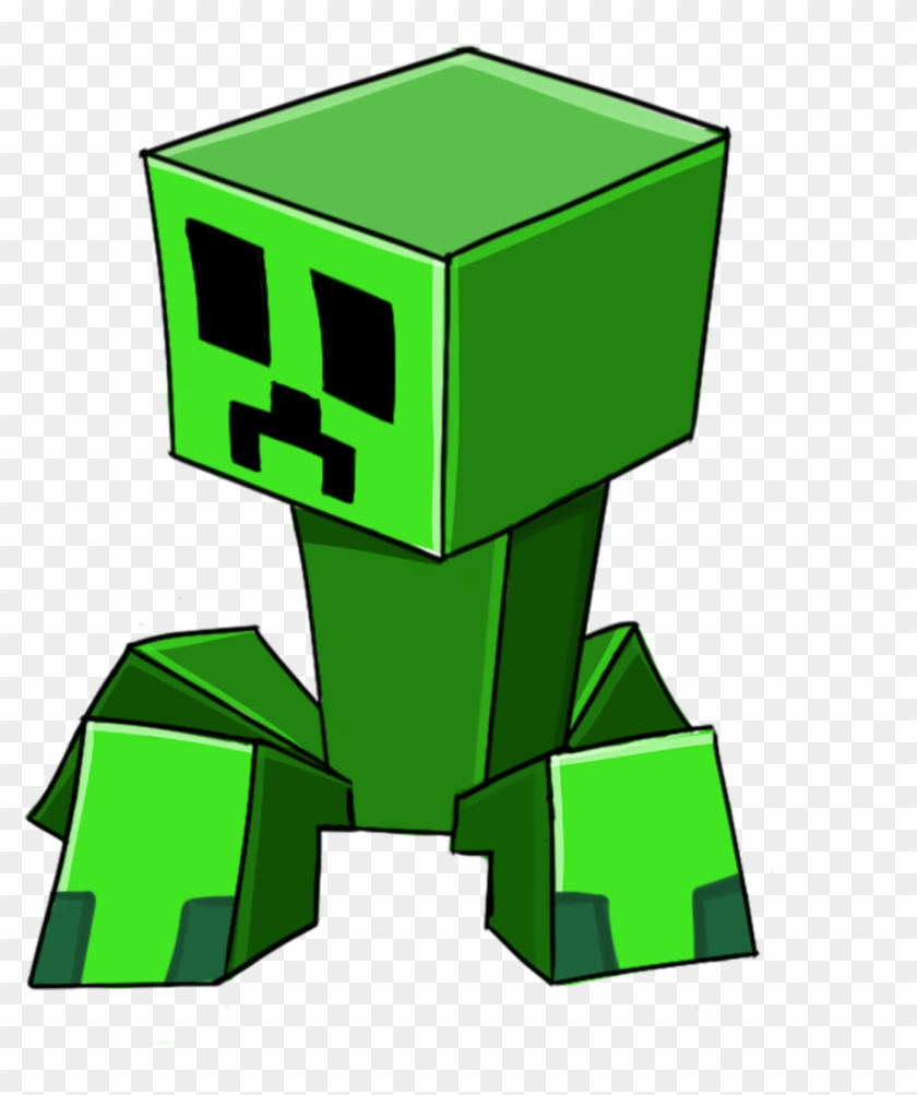 Creeper Transparent Background Minecraft Png Png Download