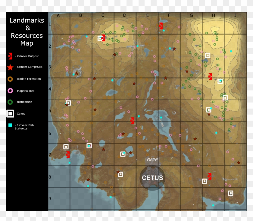 Plains of eidolon map