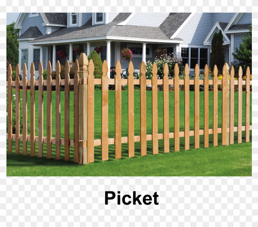 Gothic Space Picket Fence 3.5 Tall, HD Png Download - 960x72