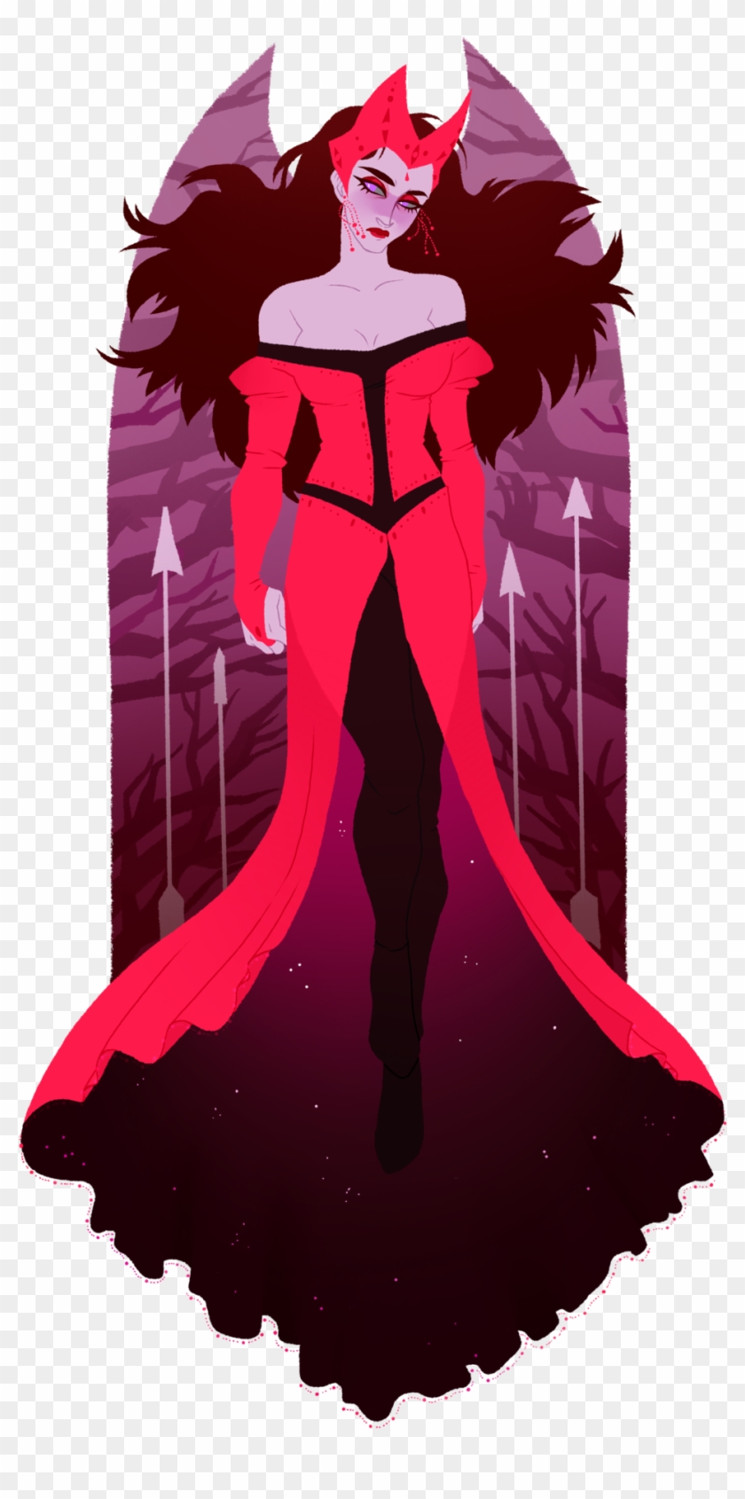 Download Scarlet Witch Transparent Background HQ PNG Image