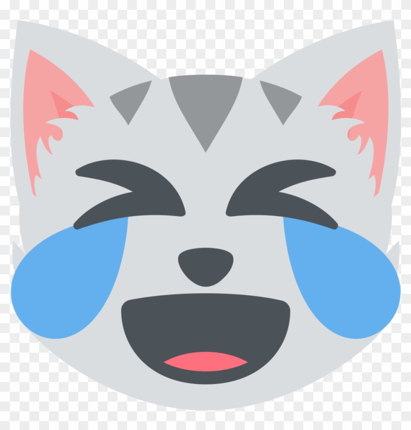 1024 X 1024 0 Laughing Cat Emoji Png, Transparent Png 1024x1024