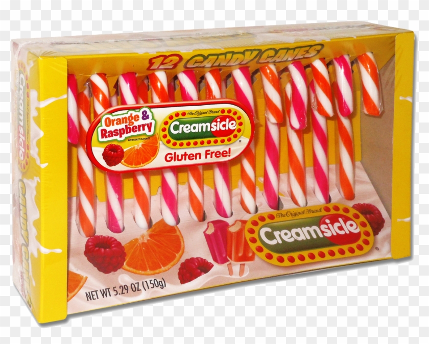 Orange Creamsicle Candy Cane, HD Png Download 1200x926 (1826672