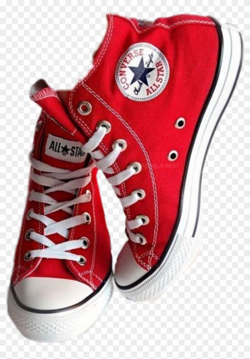 #red #shoes #aesthetic #niche #nichememe #png #sneakers - Converse All ...