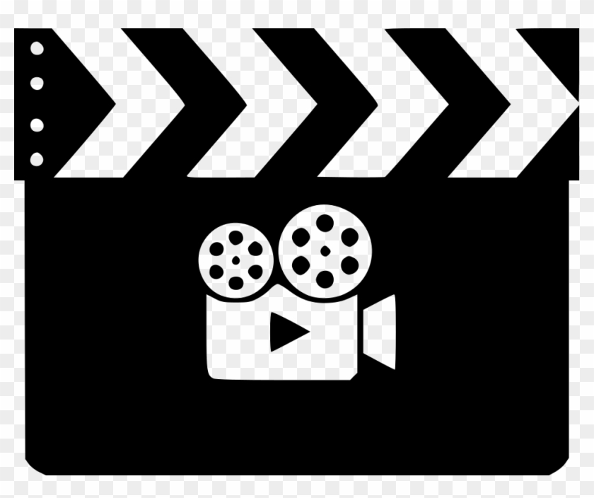 Clapper Theate Cinematography Video Ing Camera Svg Video Banane Wala