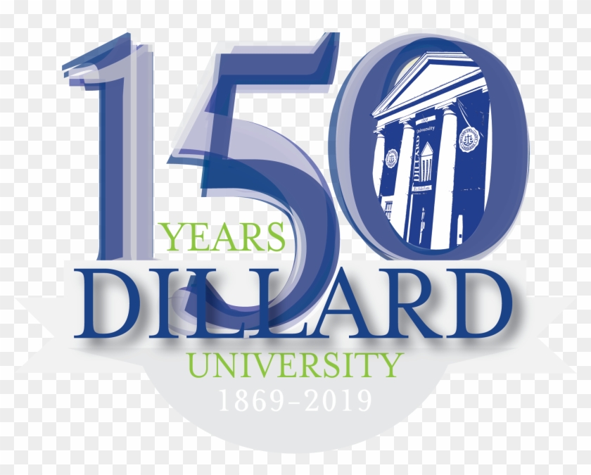 150 Logos 04 Dillard University 150, HD Png Download 2782x2013