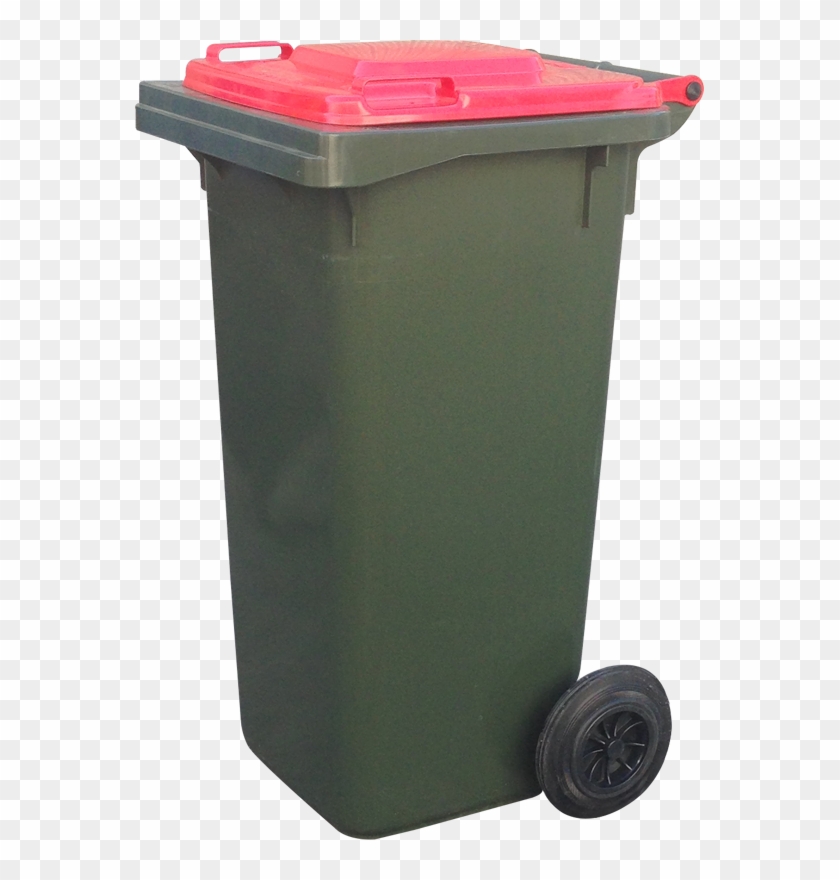 Red Lid Wheelie Bin, HD Png Download 569x800 (1911830) PinPng