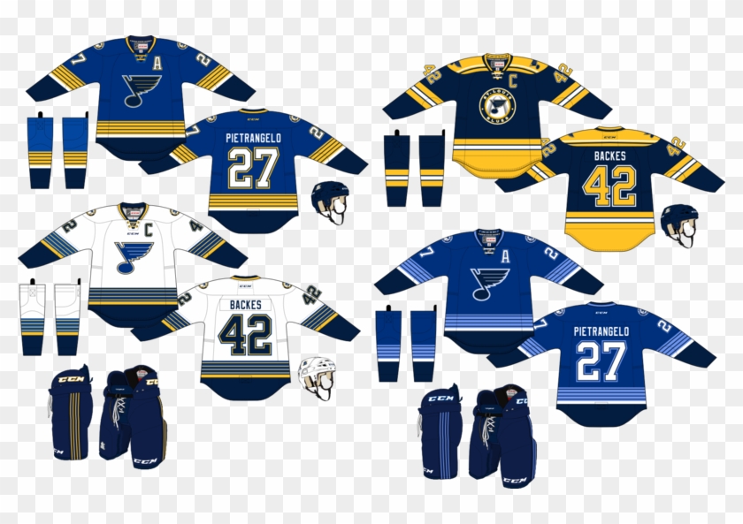 Concept jersey : St. Louis - Blues